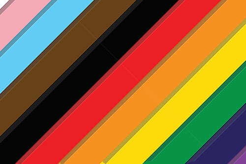 Pride Inclusive pride flag